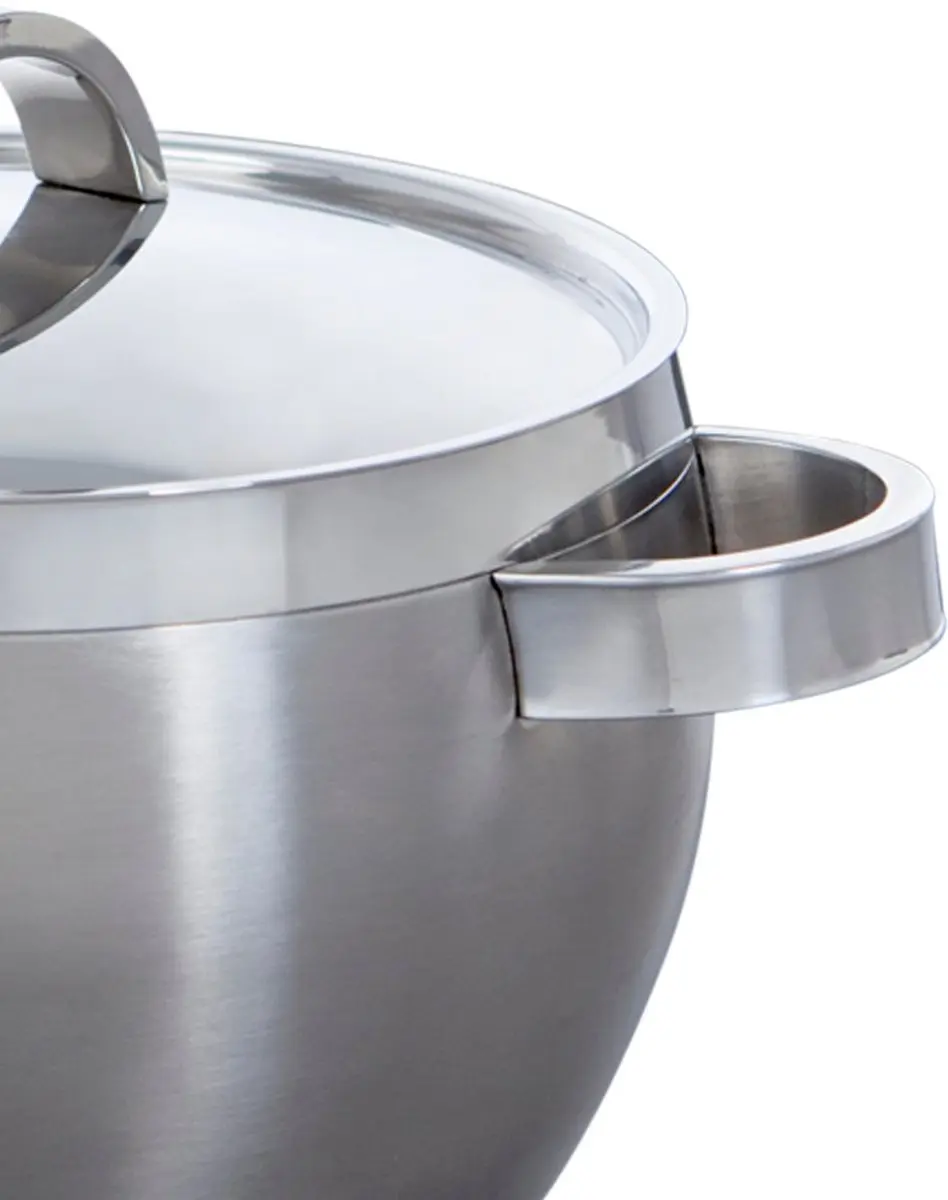BK Apple Pannenset 7-delig Inductie RVS - 16/18/20/24/28cm - Ovenbestendig
