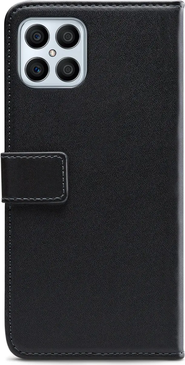 Mobilize Classic Gelly Wallet Bookcase Hoesje HONOR X8 - Pasjeshouder - Zwart