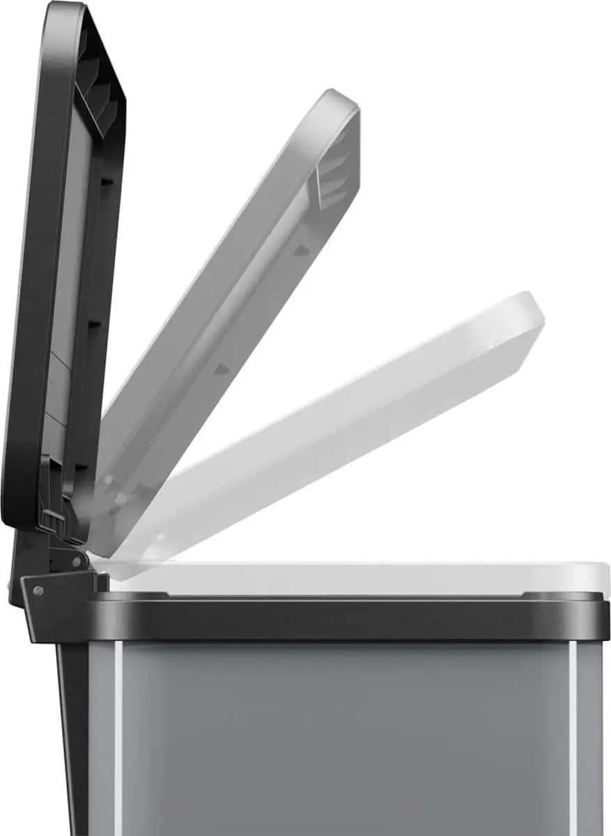 Hailo Öko Trio Plus Prullenbak 3x9L - Zilver