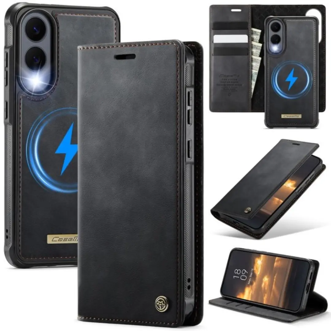 Caseme Luxe 2-in-1 Portemonneehoes Backcover Galaxy S25 Edge