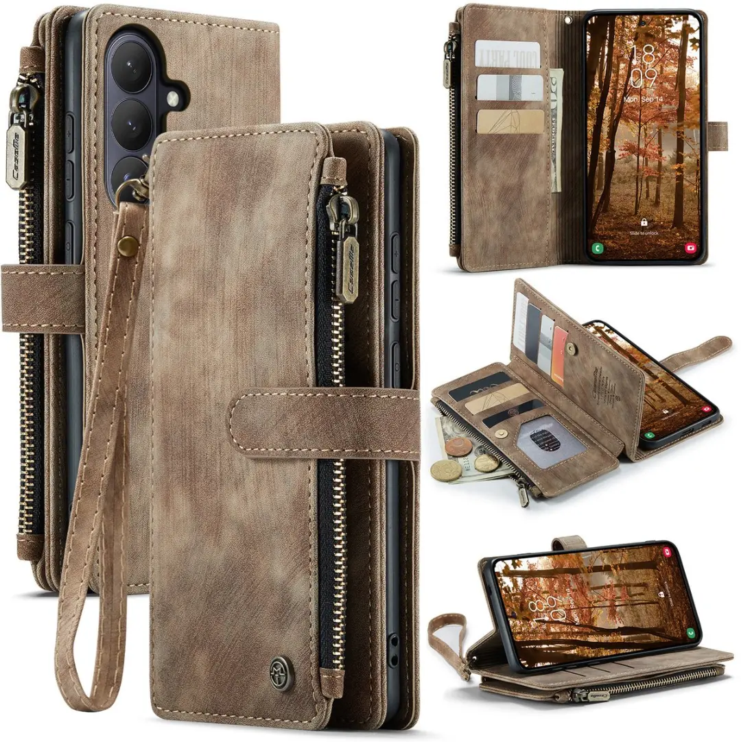 Caseme Samsung Galaxy S26 PU Hoesje Portemonnee