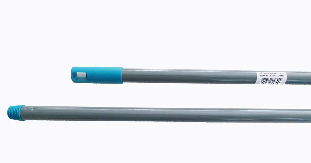 Linea Aurora Bezems Metaal 130cm - Grijs