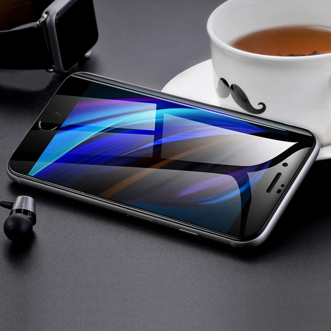Hoco Glas Screenprotector iPhone SE 2020/2022 - 5 Stuks - afbeelding 6 van 6