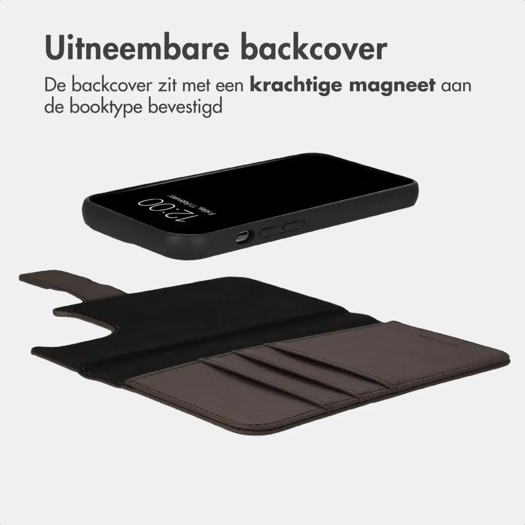 Imoshion iPhone 13 Pro Hoesje 2-in-1 Bookcase - Bruin