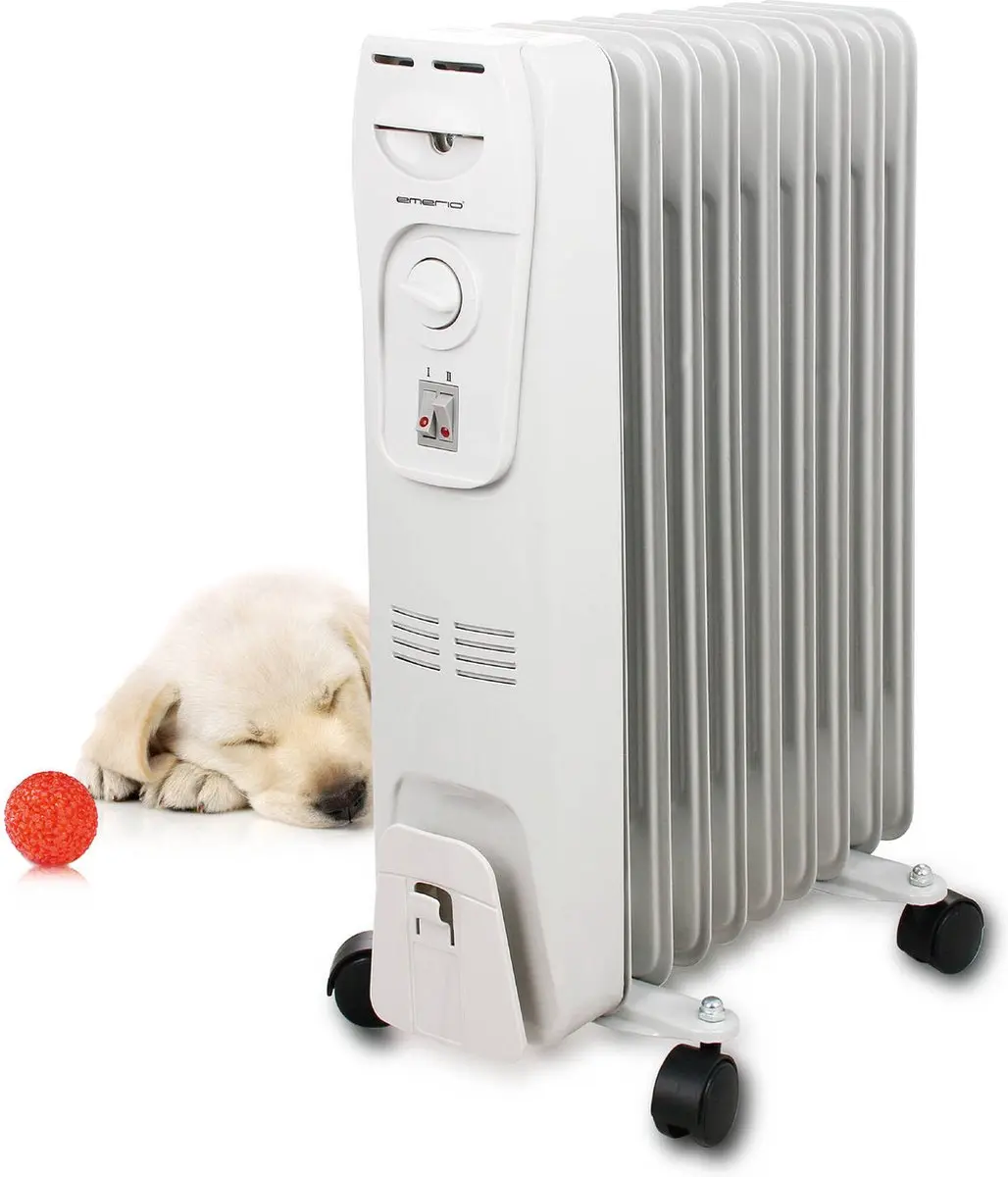 Emerio HO-105589 Olie Radiator - Wit