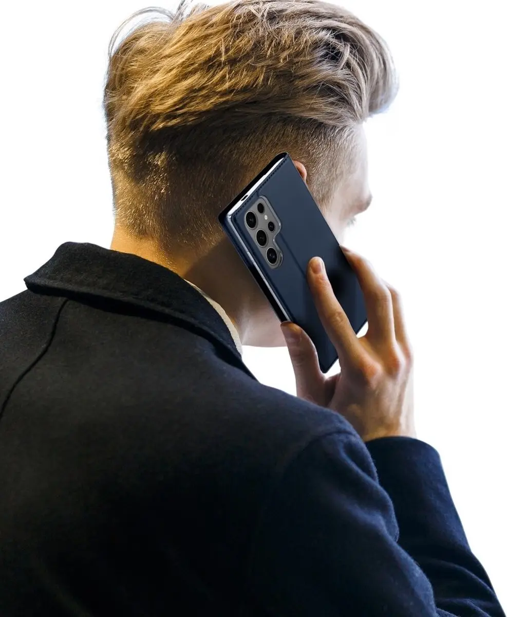 Dux Ducis Galaxy S25 Ultra Hoesje - Blauw - 8720791567088