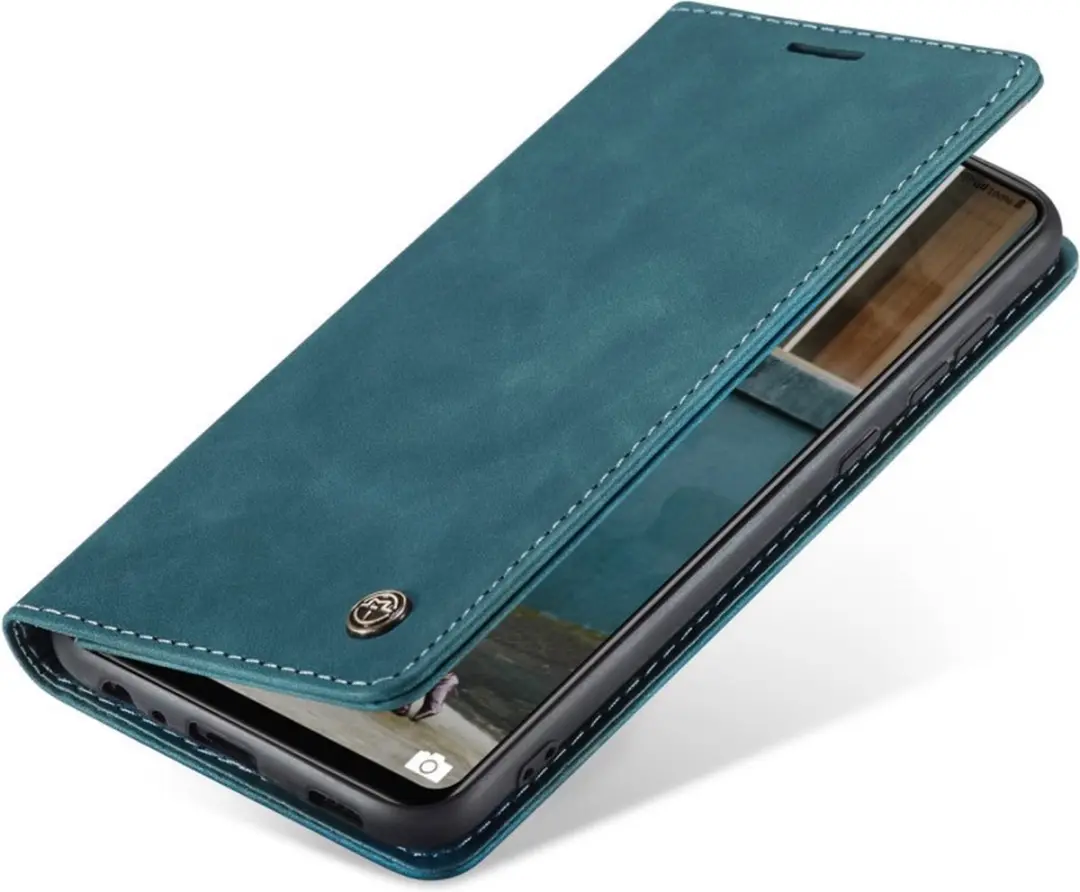Caseme Book Case Samsung Galaxy A72 - Groen