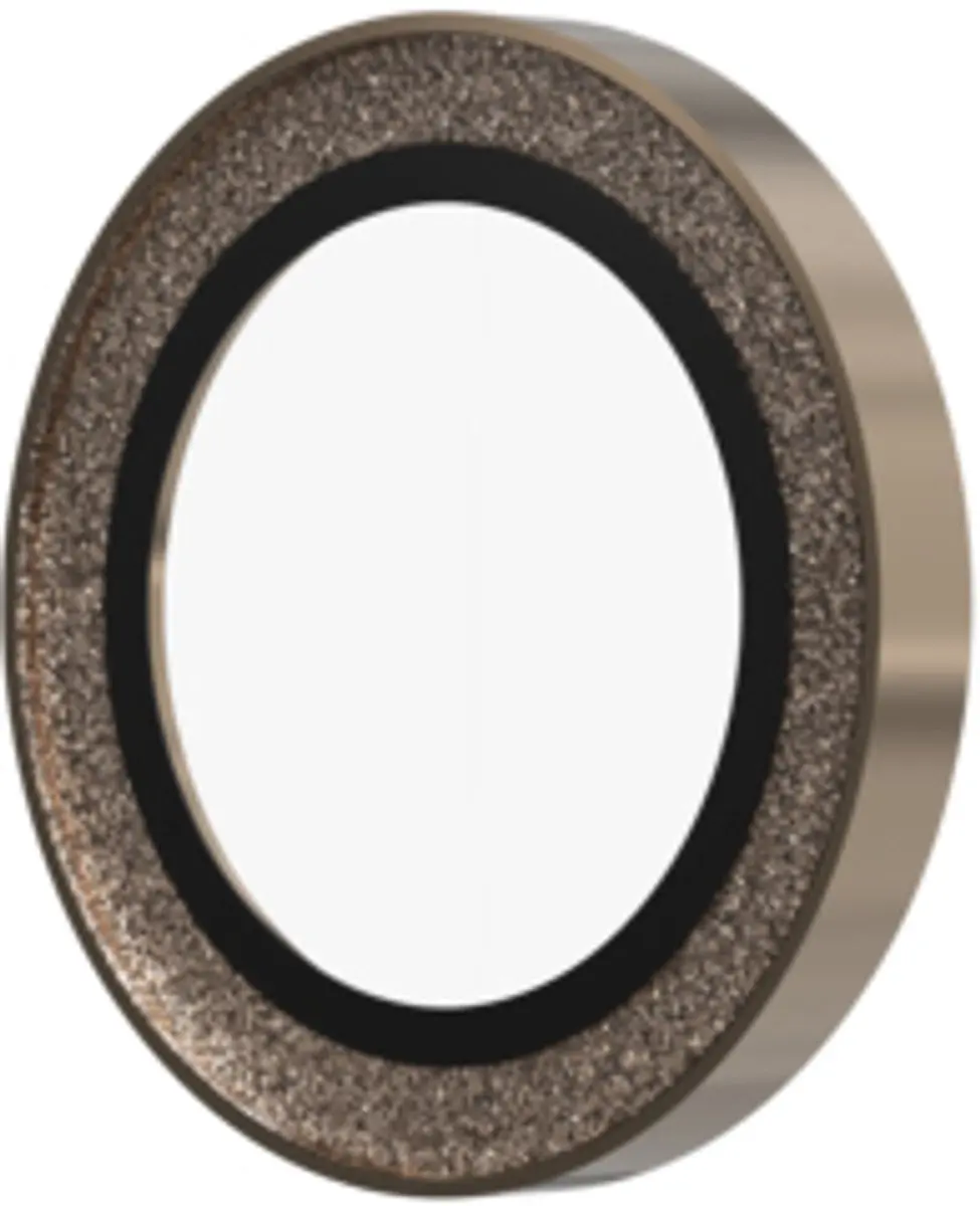 ZAGG Glass Elite Camera Rings iPhone Air - Goud Glitter