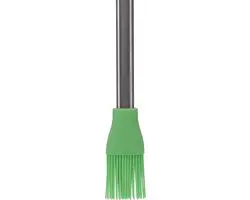 La Cucina Bakkwast 26cm - Zilver/Groen - RVS/Siliconen