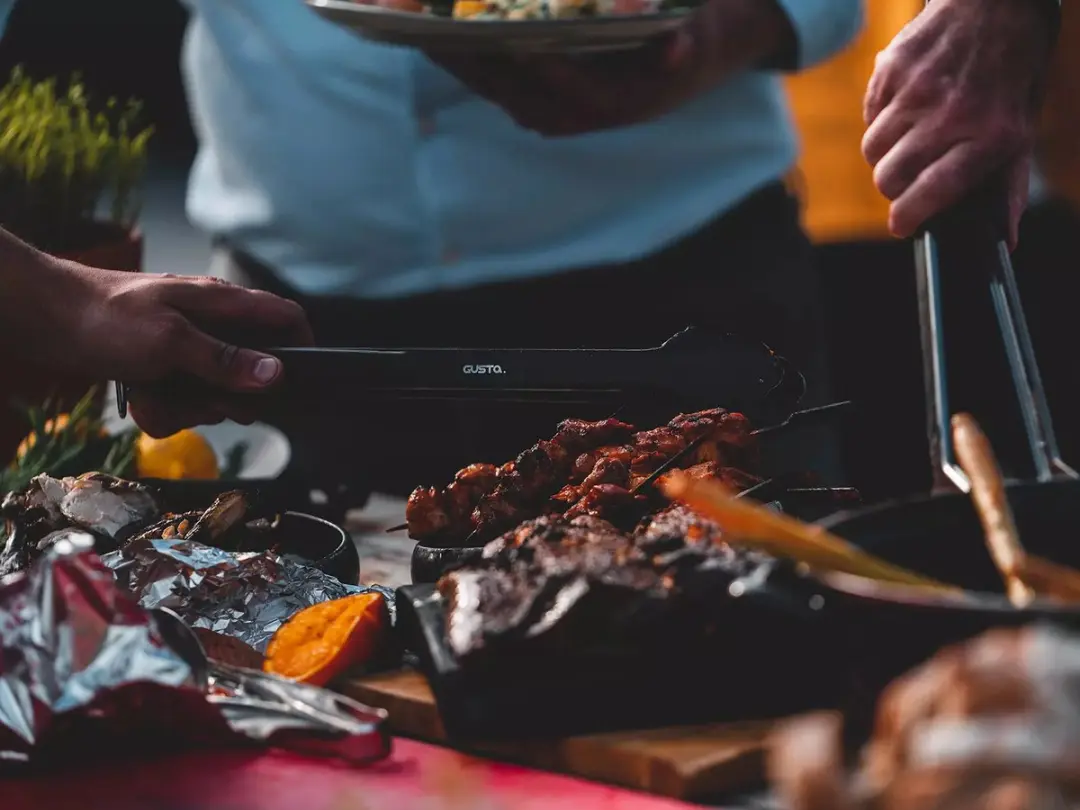 Gusta BBQ Tang 47,5cm - Zwart
