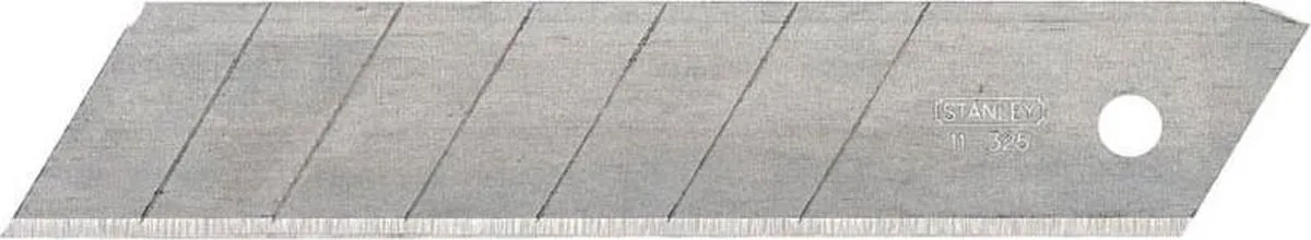 Stanley Afbreekmesjes 25mm - 10 Stuks - Zwart/Geel