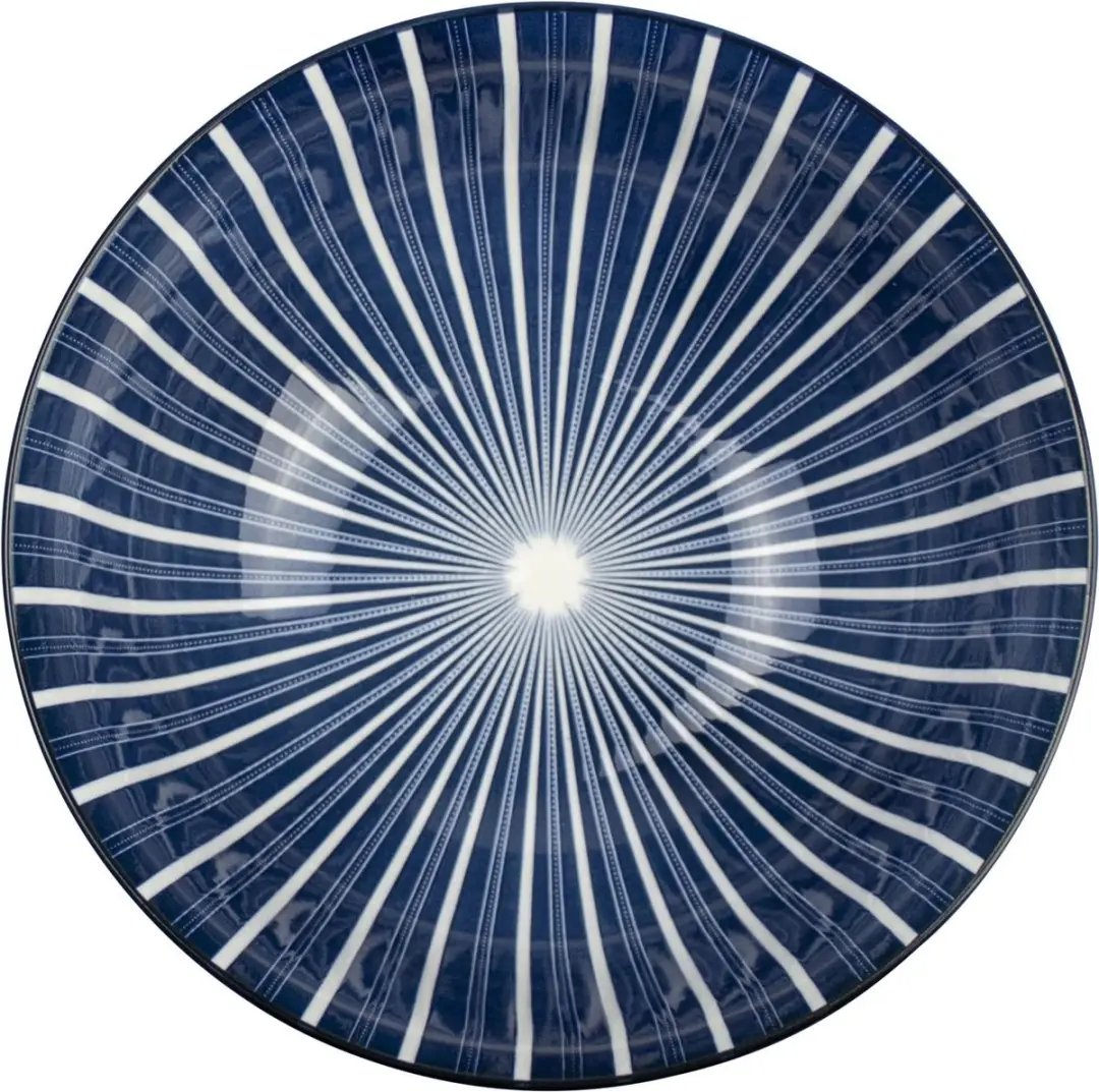 Gusta Stripes Out of the Blue Schaal - ø19.5cm - 2 Stuks
