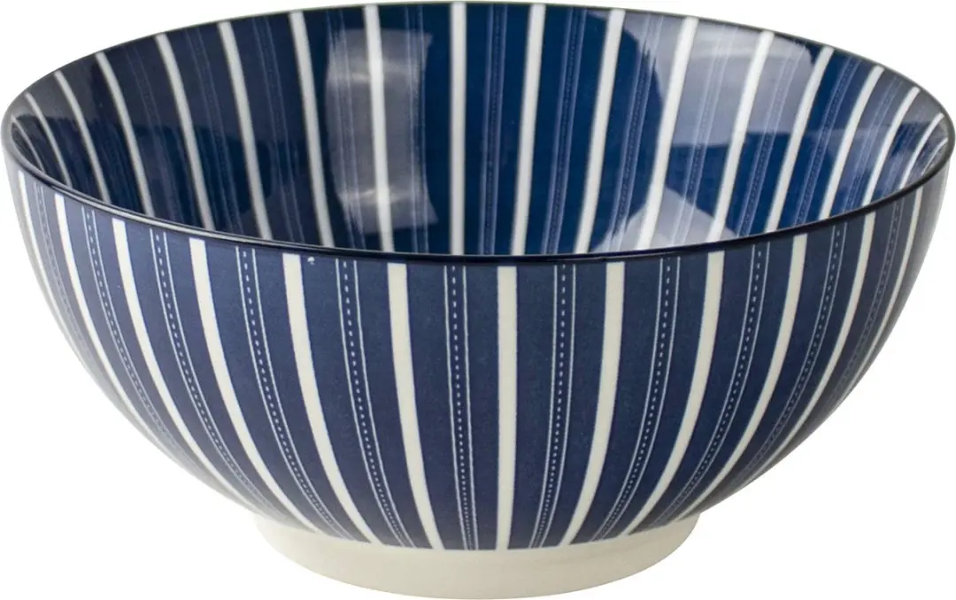 Gusta Stripes Out of the Blue Schaal - ø19.5cm - 2 Stuks