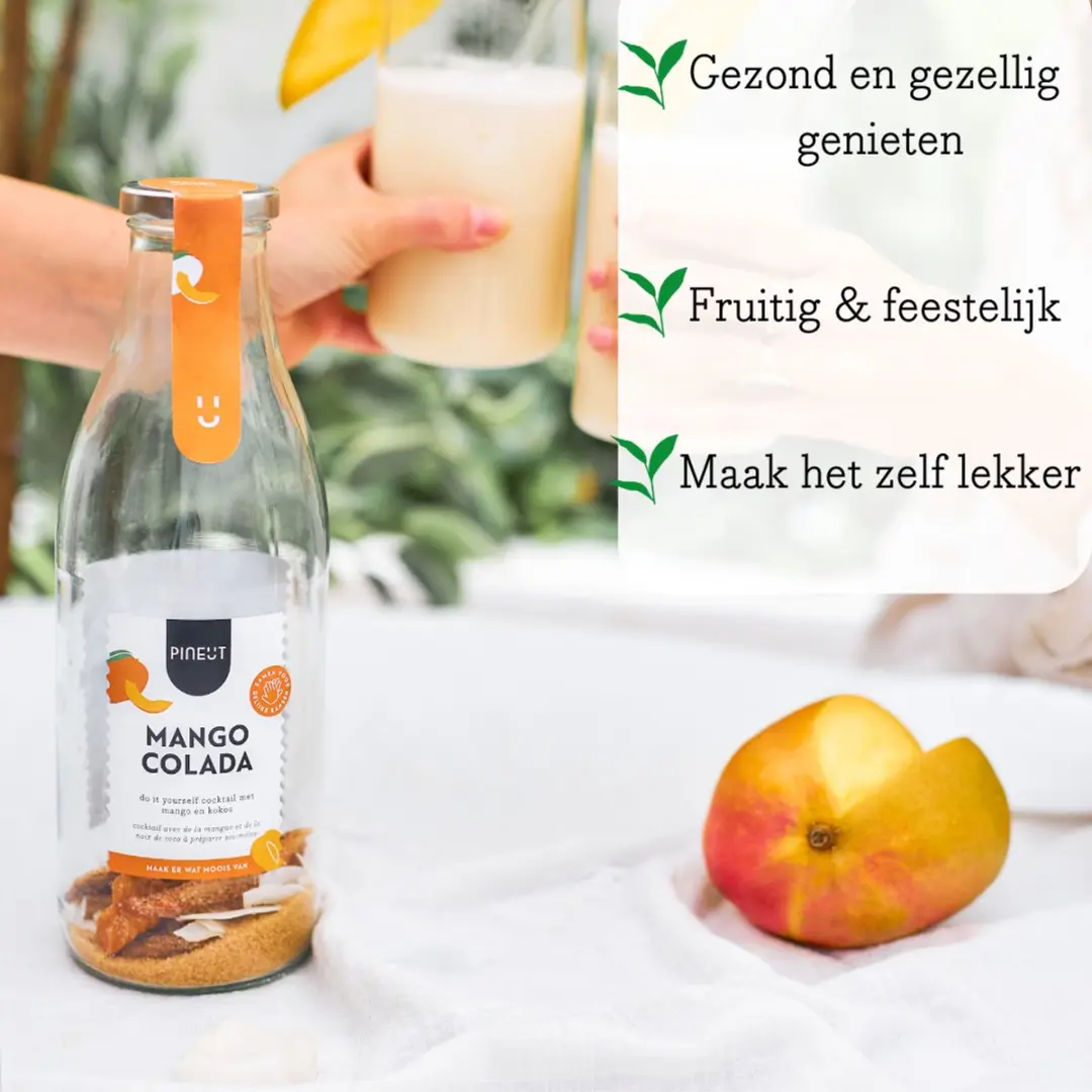 Pineut Cocktail Kruiden Mango Colada Set - 1 Stuk