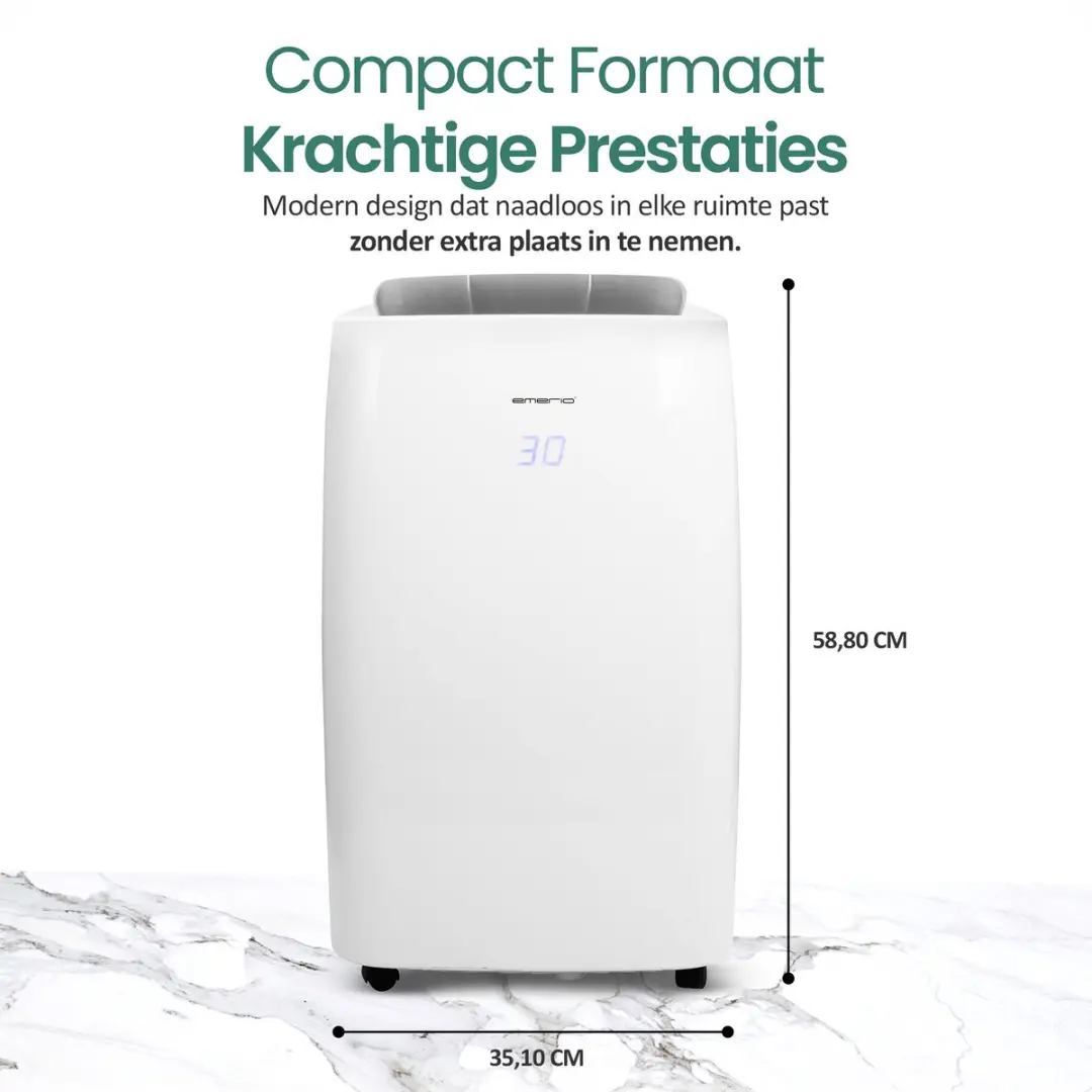 Emerio DH-122844 Luchtontvochtiger 20L/Dag - Wit