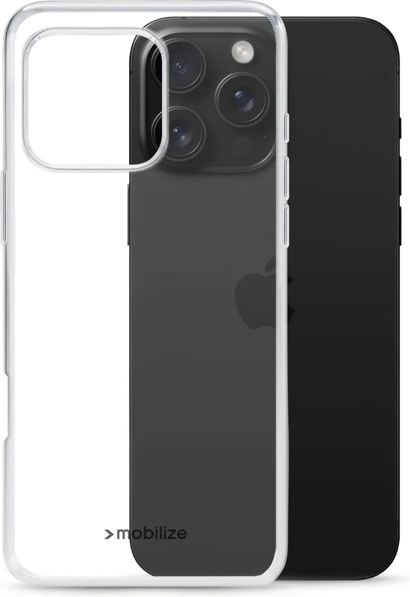 Mobilize iPhone 16 Pro Max TPU Hoesje - Transparant - MPN 10442