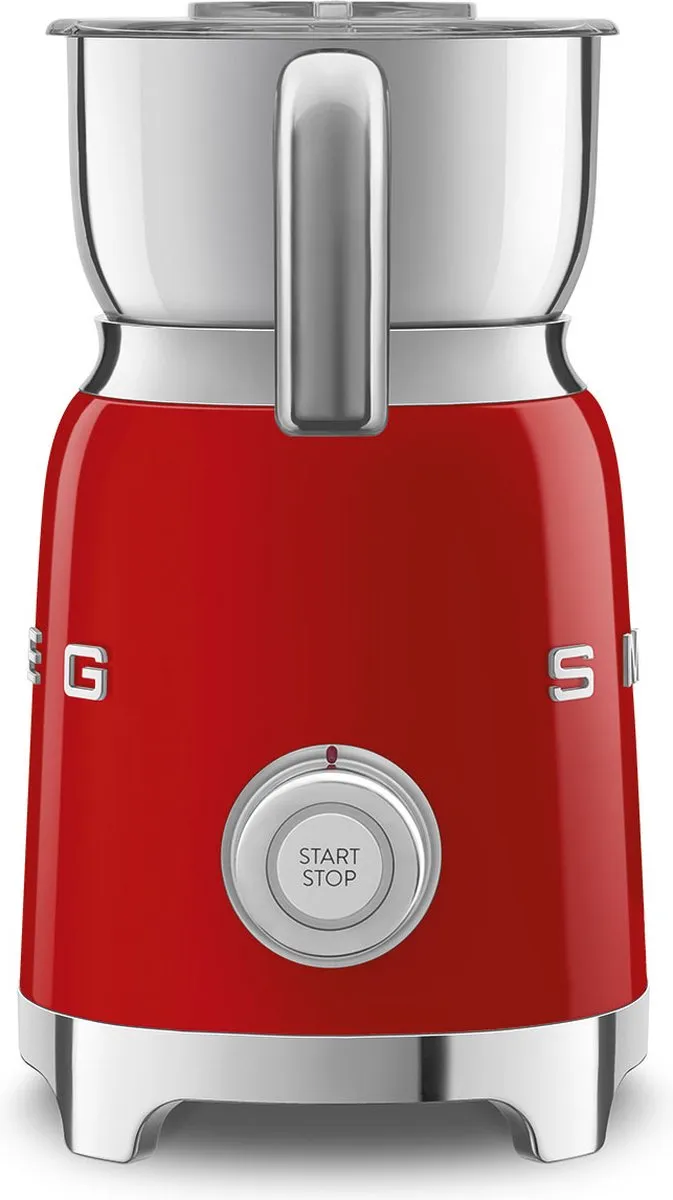 Smeg MFF11RDEU Melkopschuimer - 600ml - 6 Snelheden - Rood - afbeelding 6 van 6