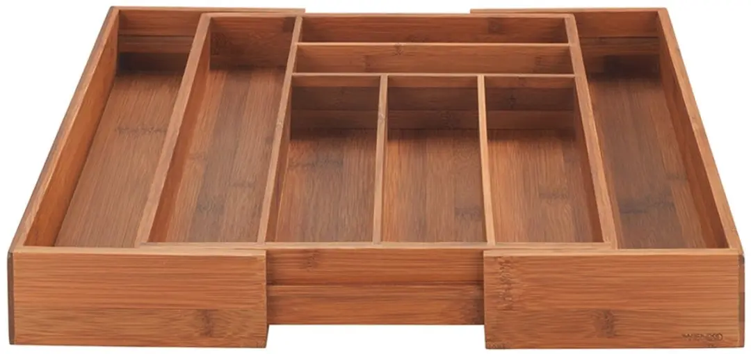 Wenko Bamboe Bestekbak W-1754951100 - 8 Vakken - 42cm