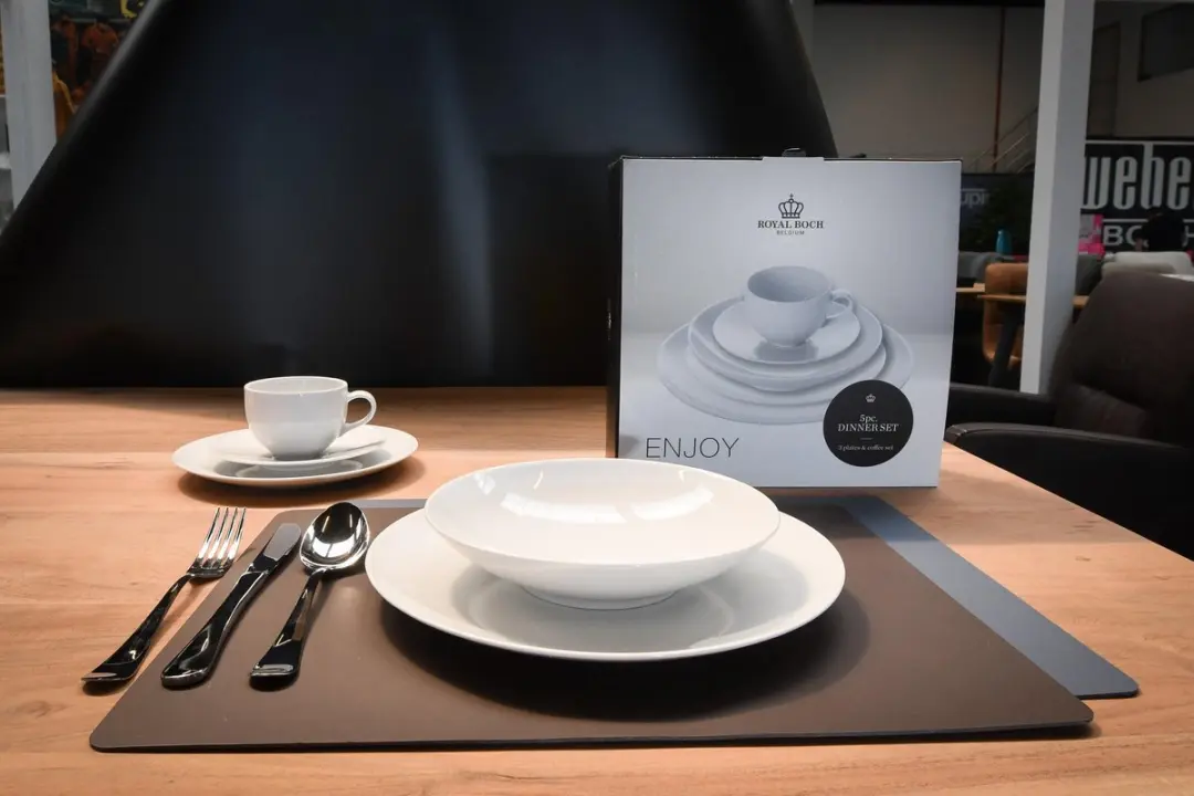 Royal Boch Dinerset 5-delig - Porselein Wit