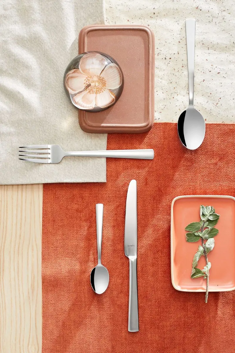 Amefa Moderno Bestekset 60-delig - 6 Personen - Zilver