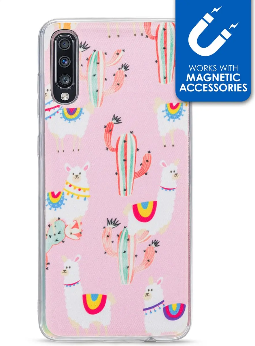 My Style Galaxy A70 Telefoonhoesje MSMNTCS1105 - Roze