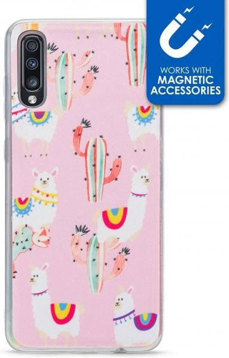 My Style Galaxy A70 Telefoonhoesje MSMNTCS1105 - Roze