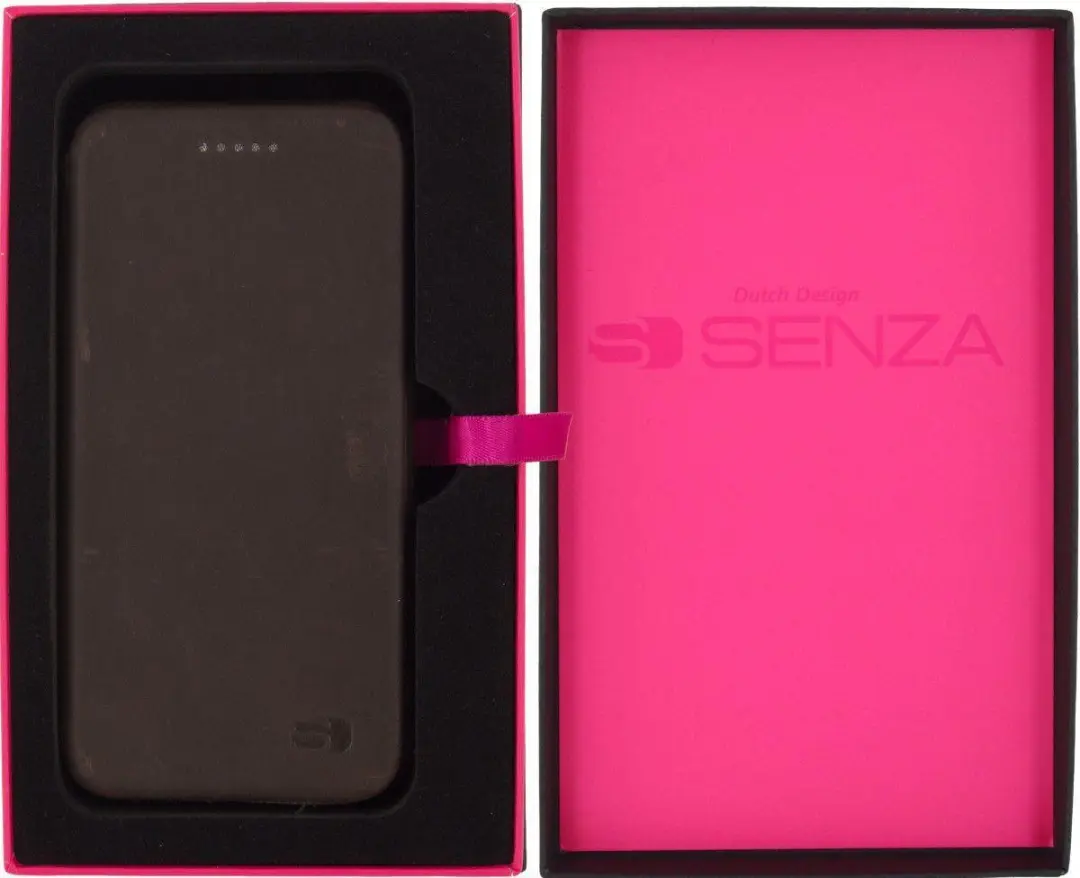 Senza Raw Skinny Leren Portemonnee iPhone 6/6s - Bruin WALCS1029