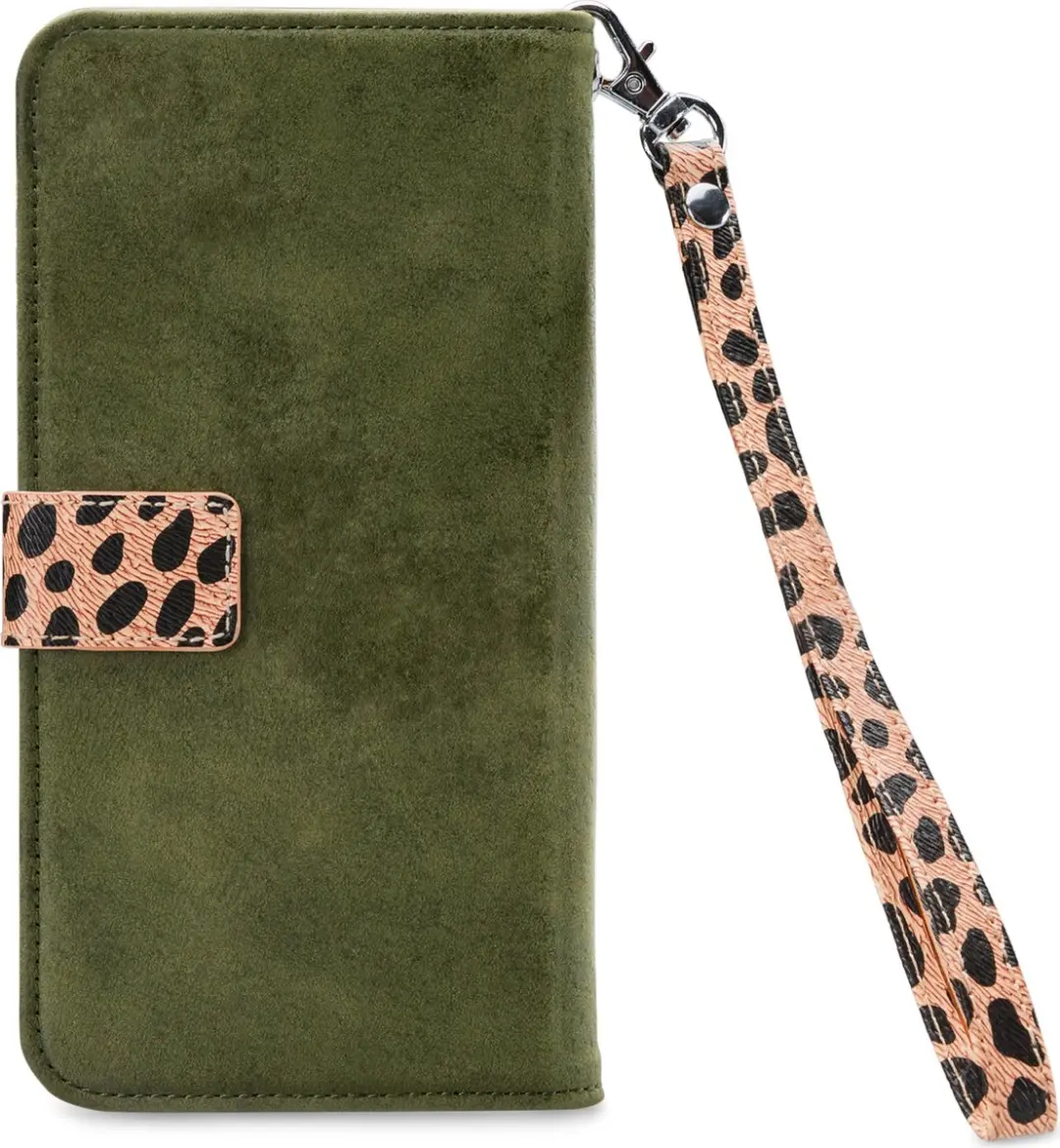 Mobilize 2-in-1 Wallet Zipper Case - iPhone 11 Pro - Olive Leopard