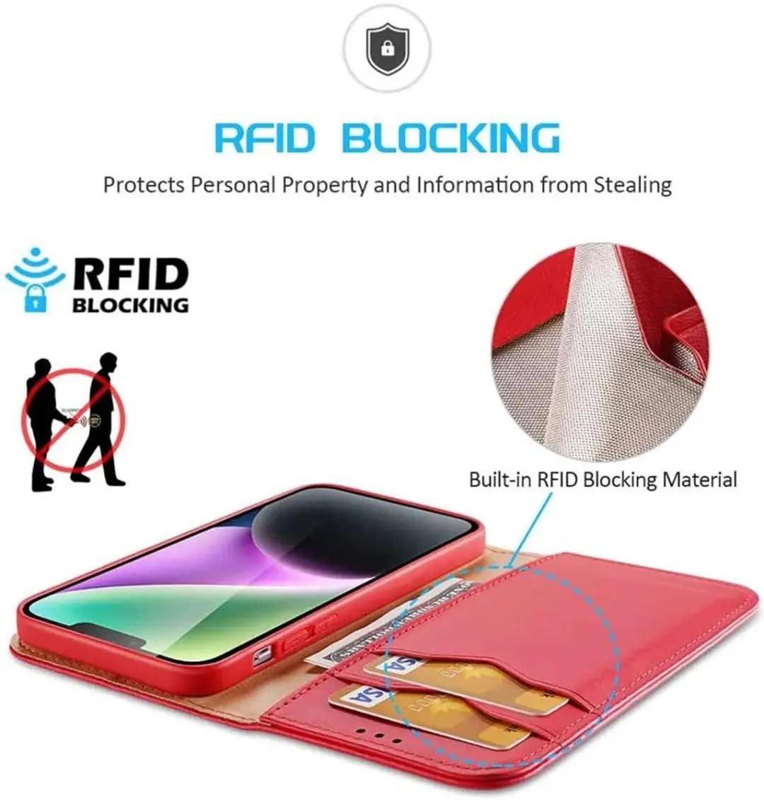 Dux Ducis Hivo Series iPhone 15 Plus Hoesje - Rood