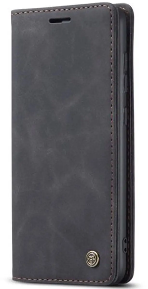 Caseme Book Case A515-17 - Samsung Galaxy A51 Hoesje - 2 Pasjes - Zwart