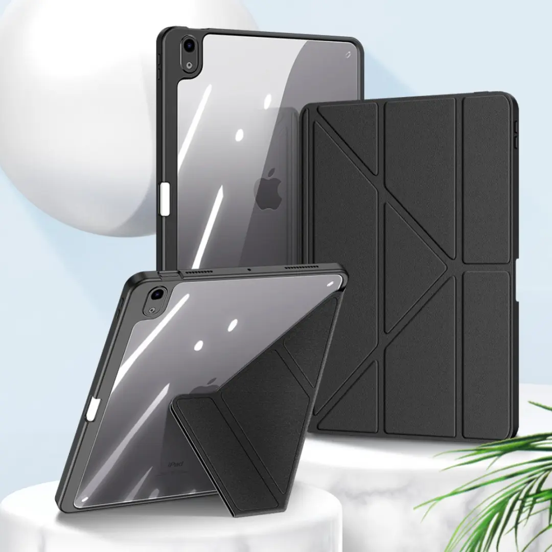 Dux Ducis Hoes iPad Air 13 (2024) - Magneet - Auto Sleep/Wake - Zwart