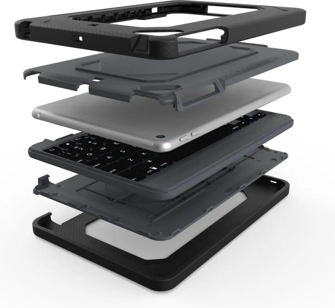ZAGG Rugged Book Zwart Bluetooth Frans