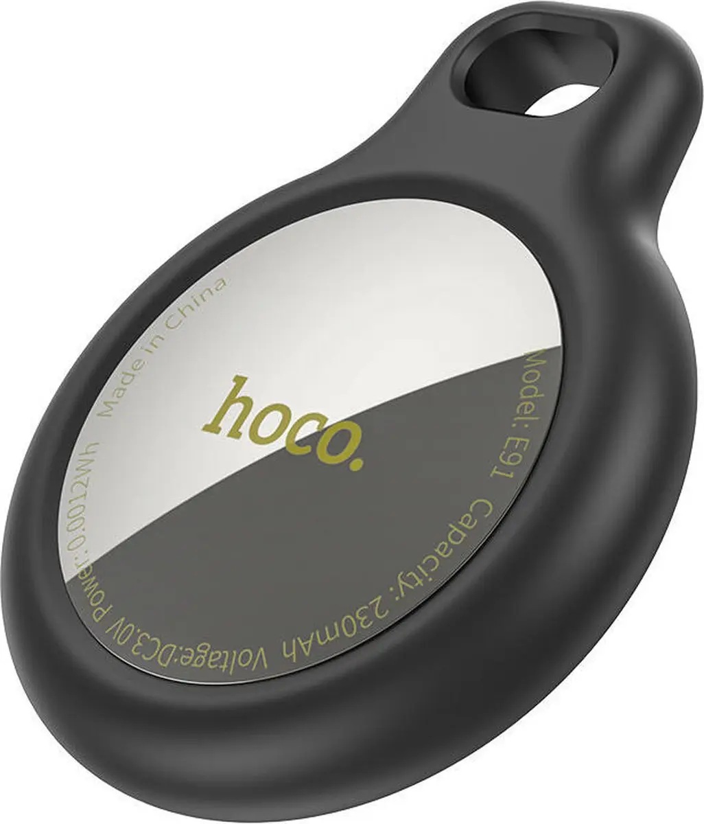 Hoco E91 Bluetooth Tracker - Zwart
