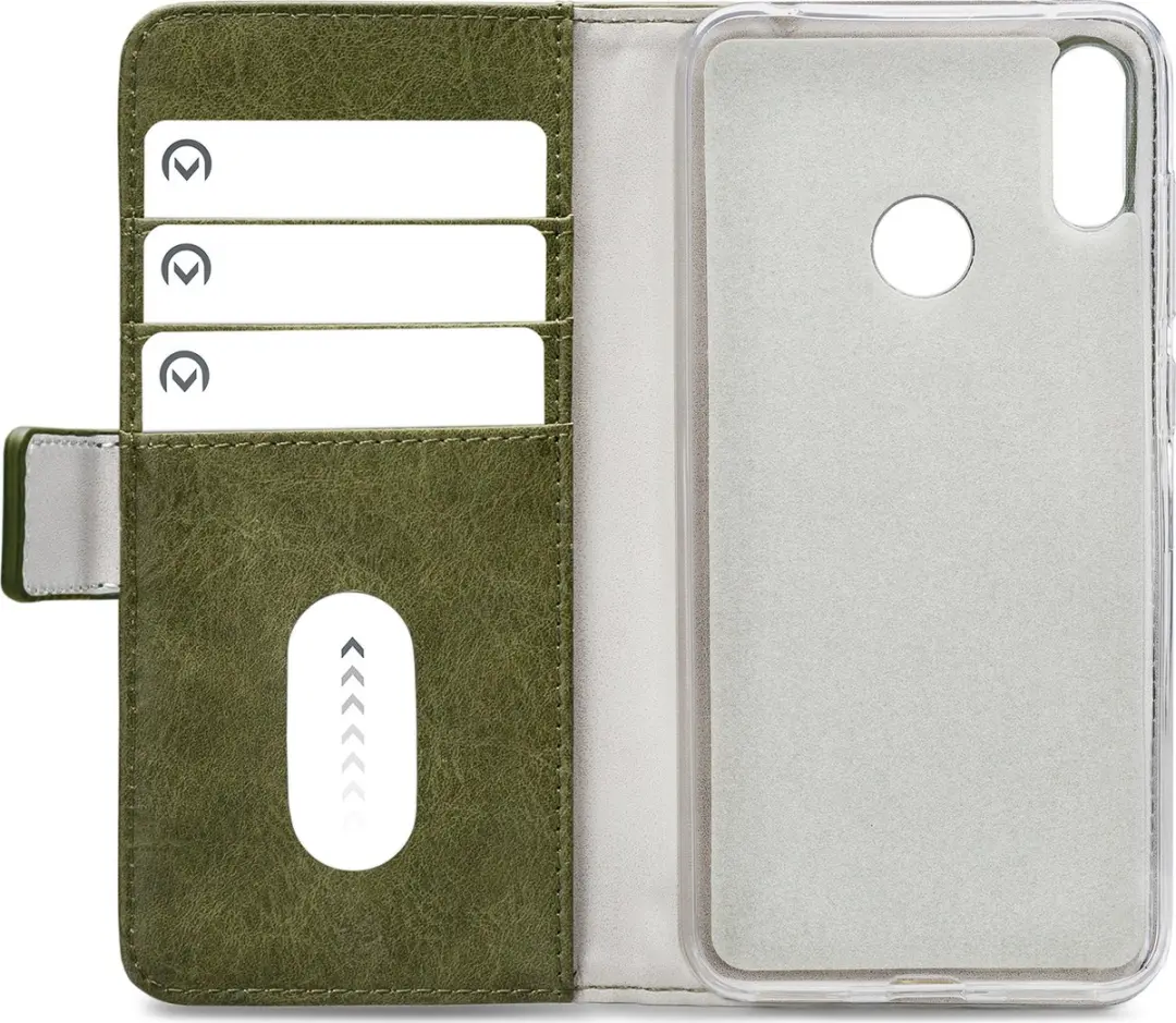 Mobilize Elite Gelly Bookcase Huawei Y7 (2019) - Groen