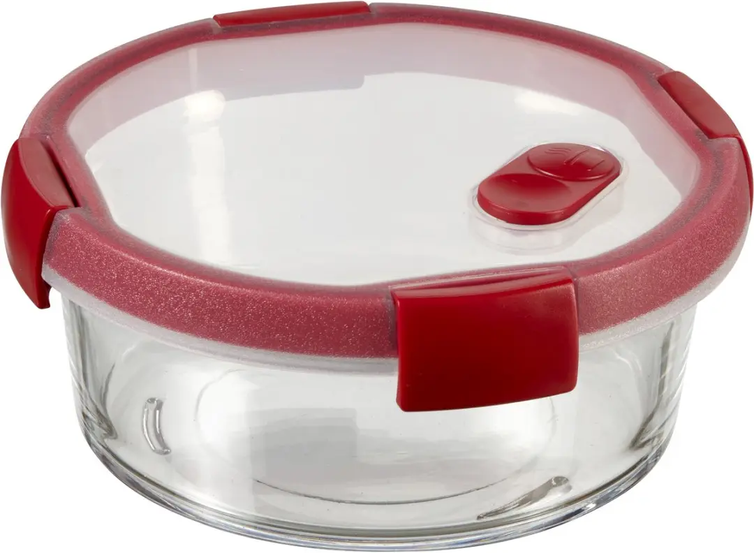 Curver Smart Cook Vershouddoos - 4x0,6L - Rood/Transparant