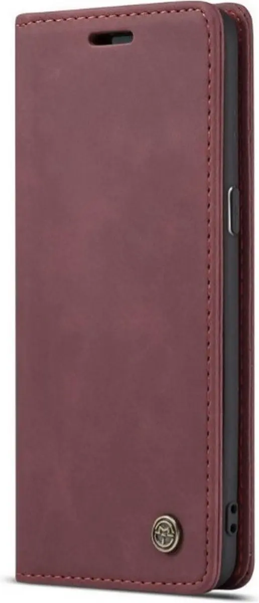 Caseme Bookcase Telefoonhoes Oppo A74 5G - Portemonnee - Paars