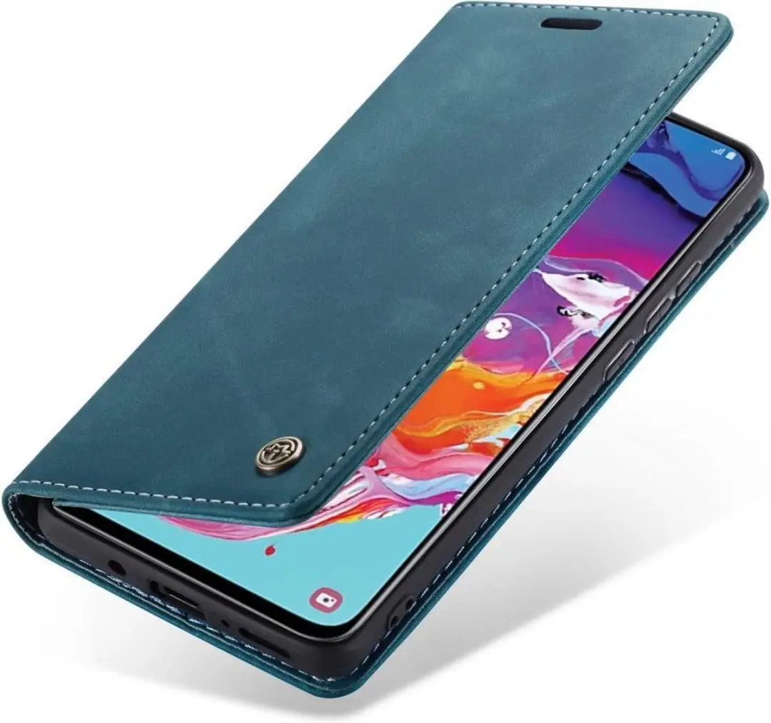 Caseme Book Case Samsung Galaxy A70 - Blauw