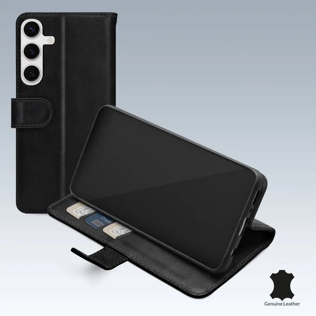Mobilize Wallet Bookcase Telefoonhoesje Samsung Galaxy S24 FE - Zwart