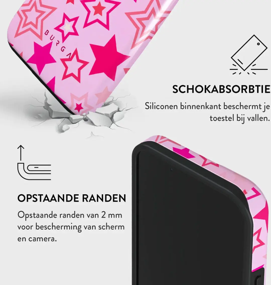 Burga Tough Case iPhone 14 - Plastic Sky Limited Barbie Edition