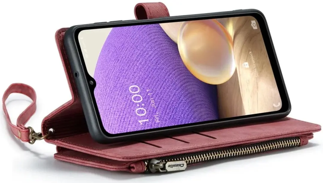Caseme C30 Hoesje Samsung Galaxy A23 - Rood