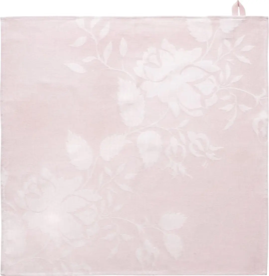 Royal Boch Fleurs Rouges Theedoek 60x60cm