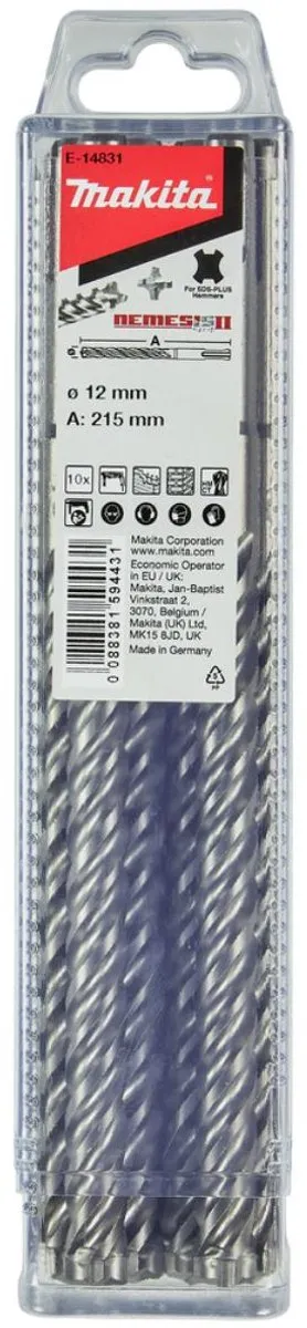 Makita E-14831 Betonboor SDS+ 12x215mm - 10 Stuks