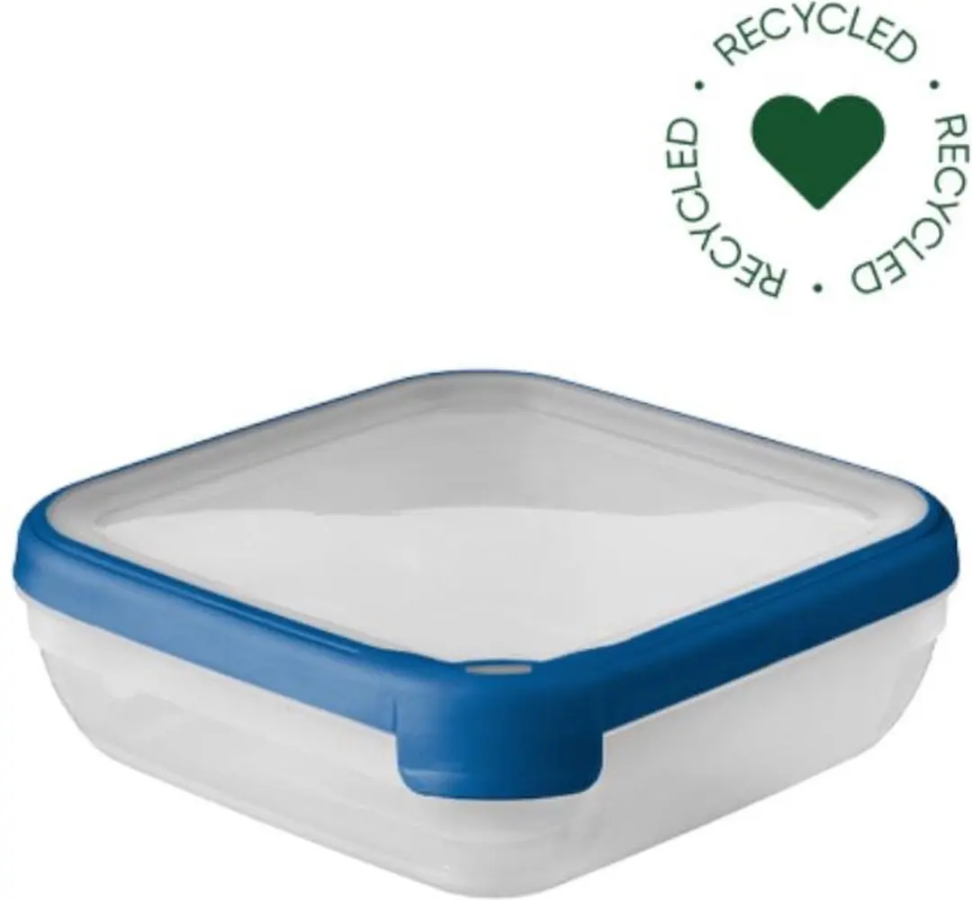 Curver Grand Chef Eco Vershouddoos 1,6L - Blauw/Transparant