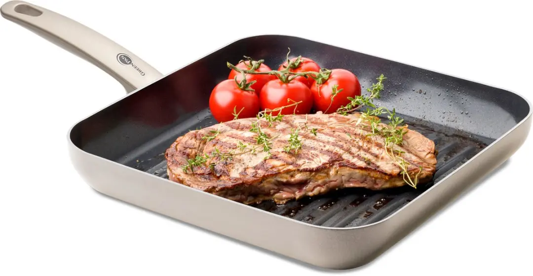 GreenPan Cambridge Grillpan 28cm - Brons - afbeelding 6 van 6