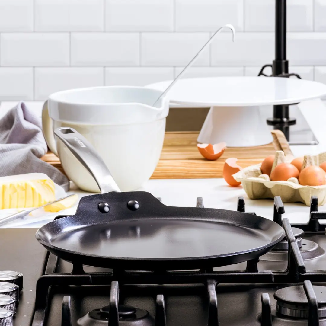 GreenPan Copenhagen Pannenkoekenpan 28cm - PFAS-vrij - Zwart