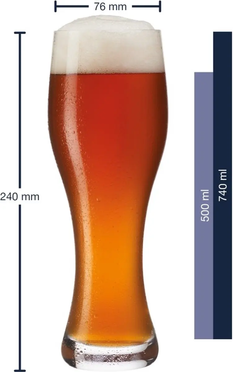Leonardo Taverna Speciaalbierglas 500ml - 2 Stuks - afbeelding 6 van 6