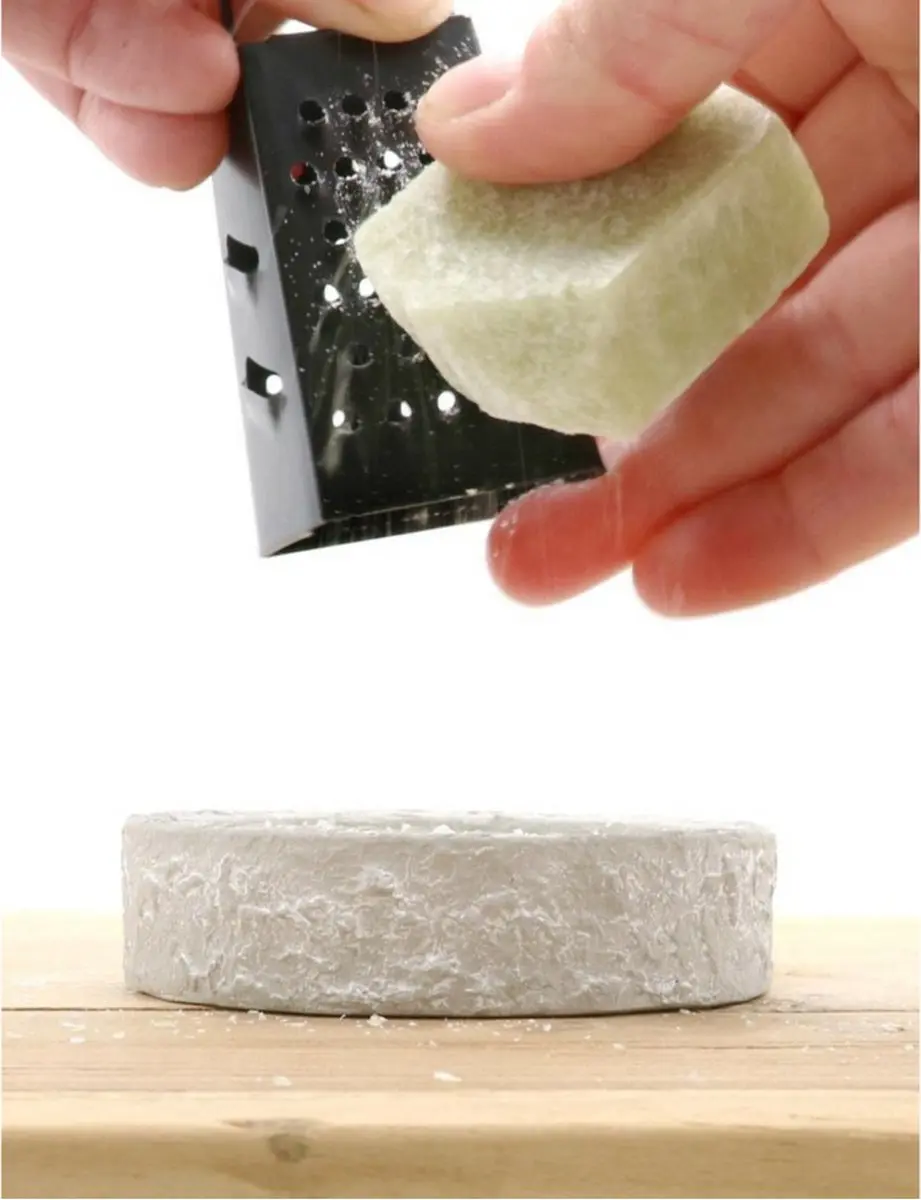Ideas4seasons Mini Rasp voor Amberblokjes - Rose Goud
