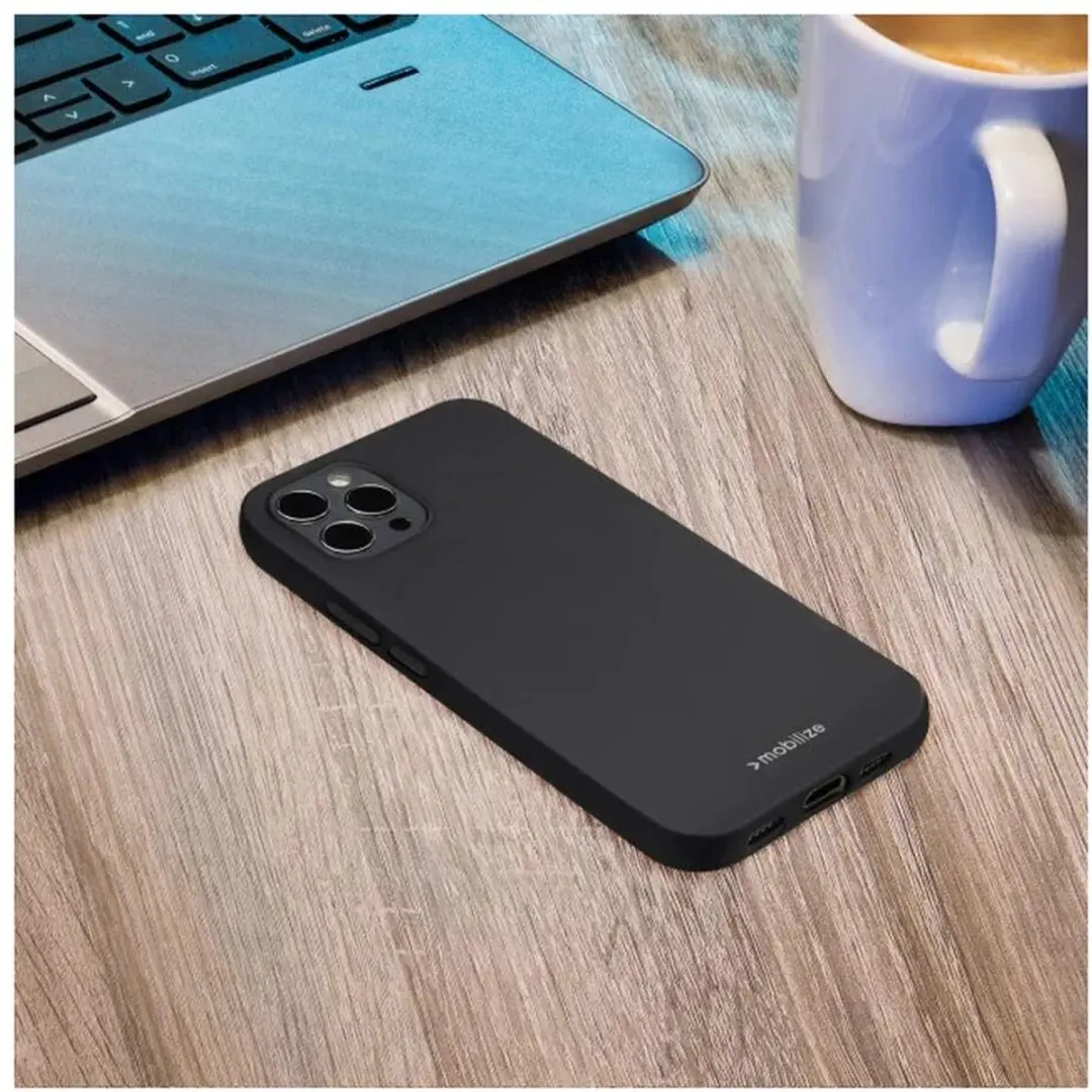 Mobilize Rubber Gelly Case Honor Magic6 Lite - Zwart MOB-RGCMB-MAGIC6LITE5G