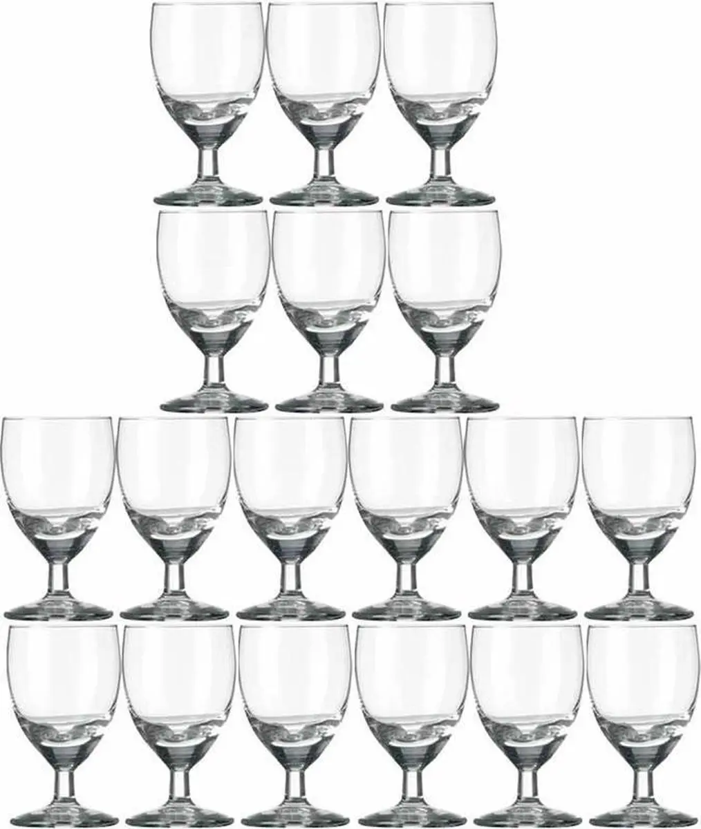 Royal Leerdam Gilde Likeur/Borrelglazen 18 Stuks - 60ml