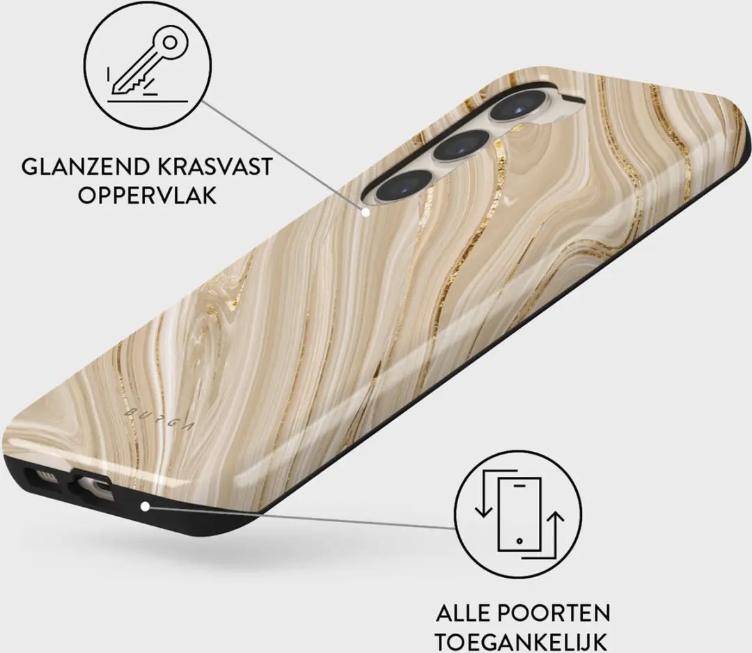 Burga Tough Backcover Samsung Galaxy S23 Plus SH00064670 - Full Glam